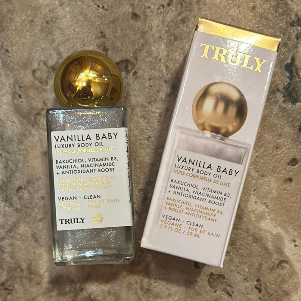 Truly Vanilla Baby Luxury Body Oil